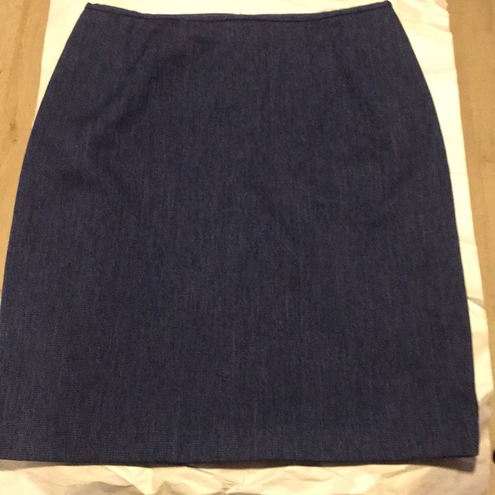 Blacker & Stanley navy blue dress skirt zs 18